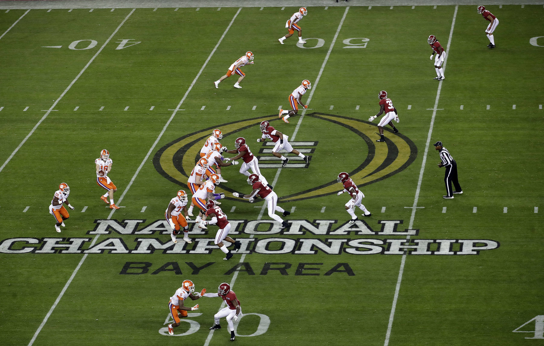 CFP National Championship Clemson Alabama Football